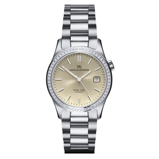 Royal Steel Classic Champagne Diamond 36mm