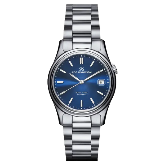 Royal Steel Classic Blue 36mm