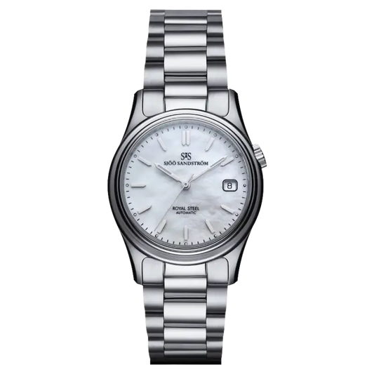 Royal Steel Classic Mother of Pearl White 36mm