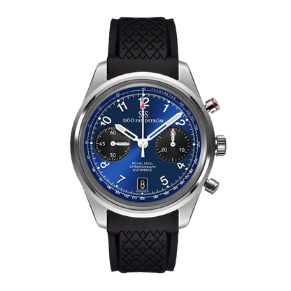 Royal Steel Chronograph Blue 40mm