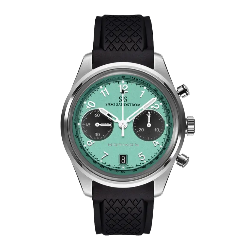 Royal Steel Chronograph MOTIKON Edition / Turquoise-Black