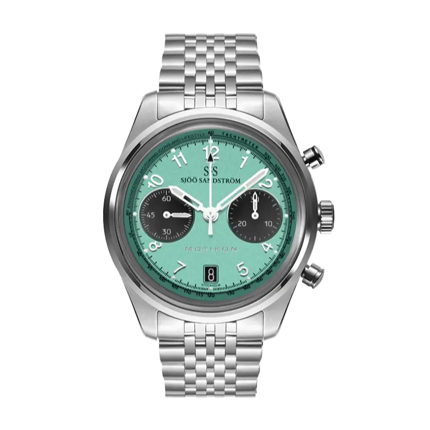 Royal Steel Chronograph MOTIKON Edition / Turquoise-Black