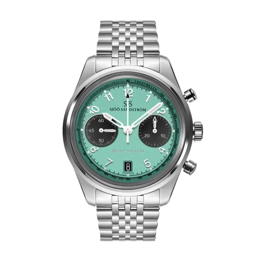 Royal Steel Chronograph MOTIKON Edition / Turquoise-Black