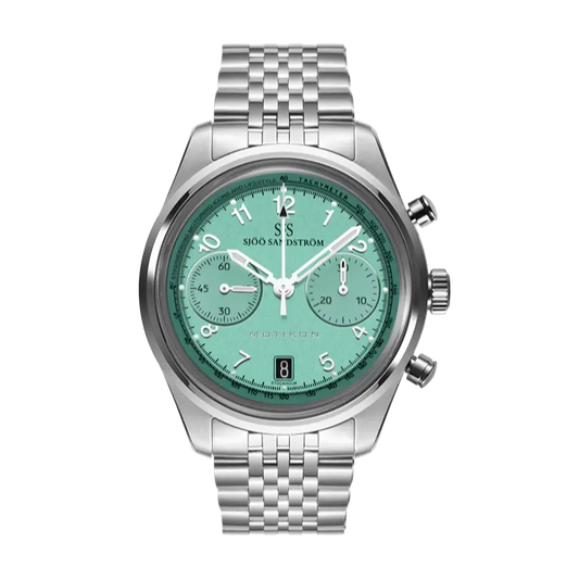 Royal Steel Chronograph MOTIKON Edition / Turquoise